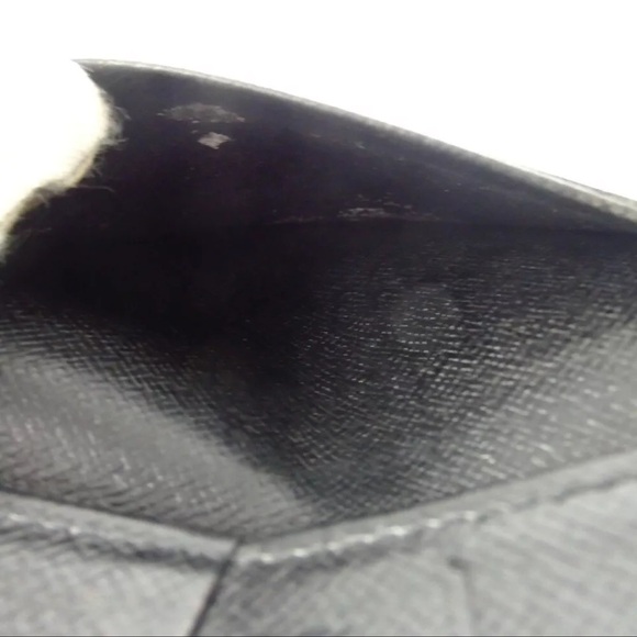 AUTH Louis Vuitton Epi Card Holder Case Black - Picture 5 of 6